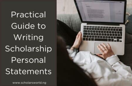 How To Write A Scholarship Personal Statement