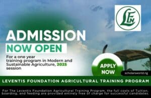 Leventis Foundation Agricultural Training Program