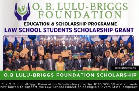 LULU BRIGGS Foundation Scholarship