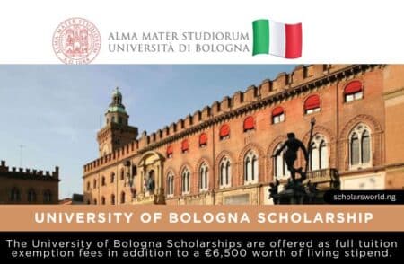 University of Bologna Scholarship