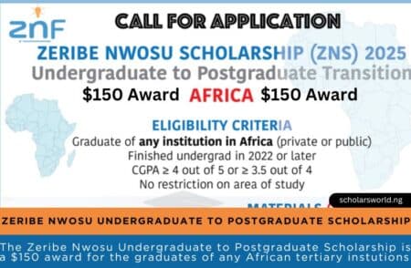 Zeribe Nwosu Africa Scholarship