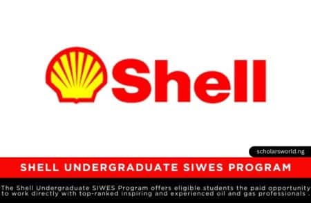 Shell Undergraduate SIWES Program