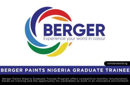 Berger Paints Graduate Trainee