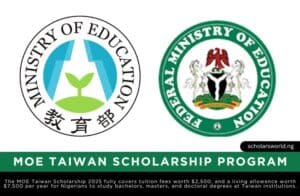 MOE Taiwan Scholarship For Nigerians