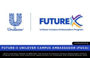 Future-X Unilever Campus Ambassador (FUCA) Program