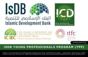 IsDB Young Professionals Program (YPP) Saudi Arabia