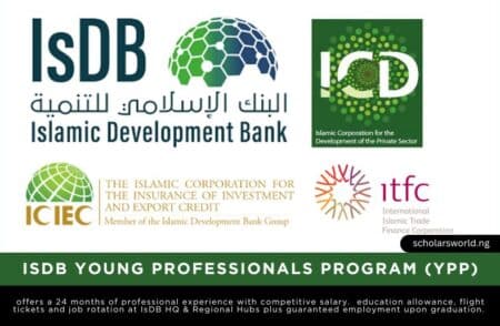 IsDB Young Professionals Program (YPP) Saudi Arabia