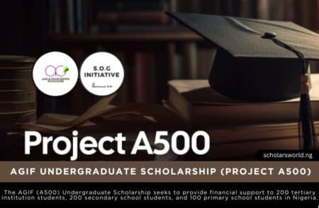AGIF Undergraduate Scholarship (Project A500)