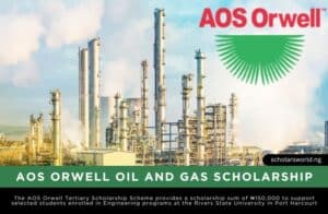 AOS Orwell Tertiary Scholarship Scheme