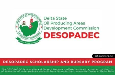 DESOPADEC Scholarship and Bursary 2025