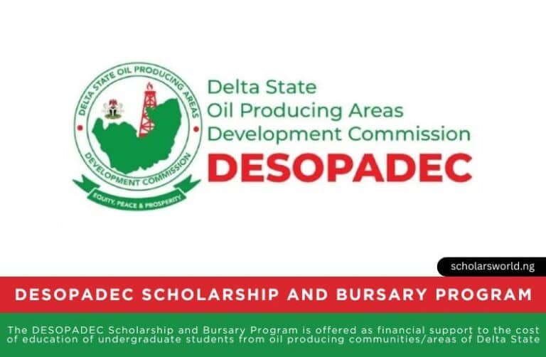 DESOPADEC Scholarship and Bursary 2025
