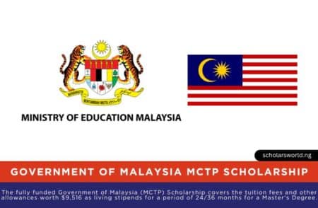 Malaysia Government MCTP Scholarship