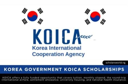 Korea International Cooperation Agency KOICA Scholarship