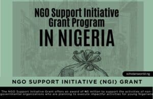 NGO Support Initiative Grant