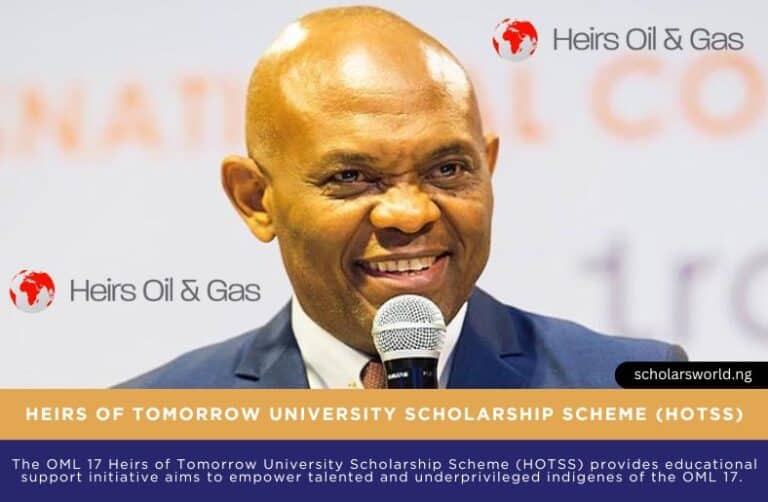 OML 17 Heirs of Tomorrow University Scholarship Scheme (HOTSS)