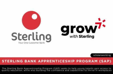 Sterling Bank Apprenticeship Program (SAP) 2025