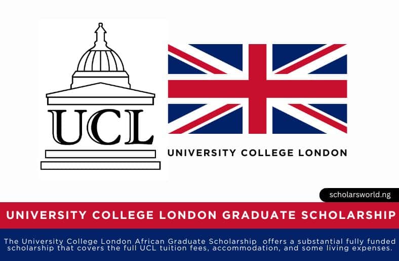 University College London UCL African Graduate Scholarship