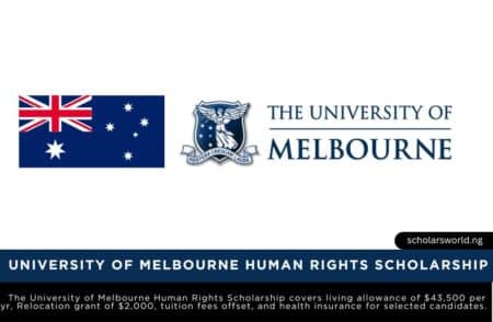 University of Melbourne Human Rights Scholarship