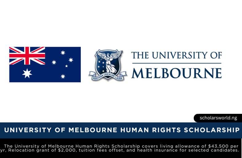 University of Melbourne Human Rights Scholarship