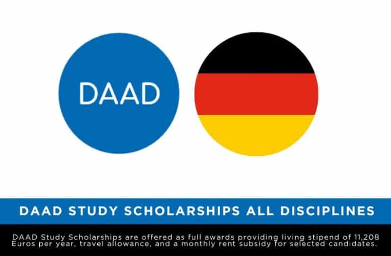 DAAD Masters Scholarships 2027 for All Disciplines: Fully Funded