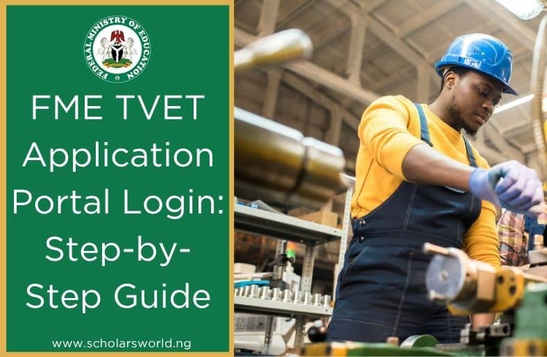 2025 FME TVET Application Portal Login: Step-by-Step Guide