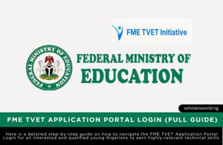 FME TVET Application Portal Login