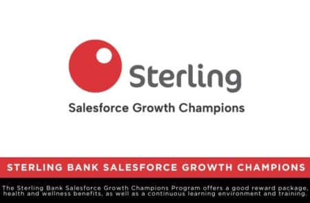 Sterling Bank Salesforce Growth Champions Program 2025 For Nigerian