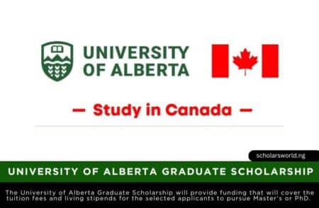 University of Alberta Graduate Scholarship