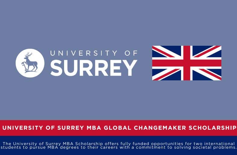 University of Surrey MBA Scholarship