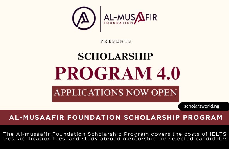 ALMUSAAFIR Foundation Scholarship Program