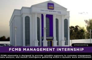 FCMB Management Internship