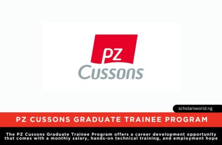PZ Cussons Graduate Trainee Program