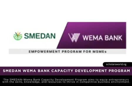 SMEDAN-Wema Bank Capacity Development Program