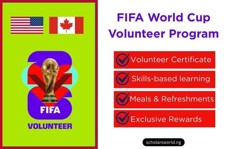 FIFA World Cup Volunteer Program in USA, Canada