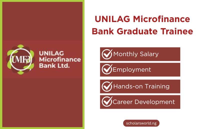 UNILAG Microfinance Bank Graduate Trainee