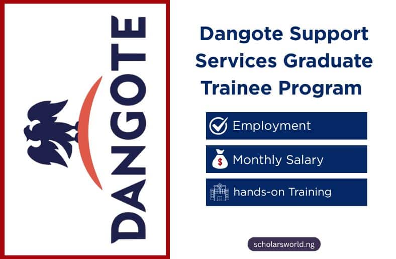Dangote Support Service Graduate Trainee Program