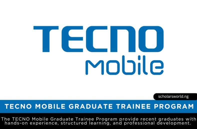 TECNO Mobile Graduate Trainee Program