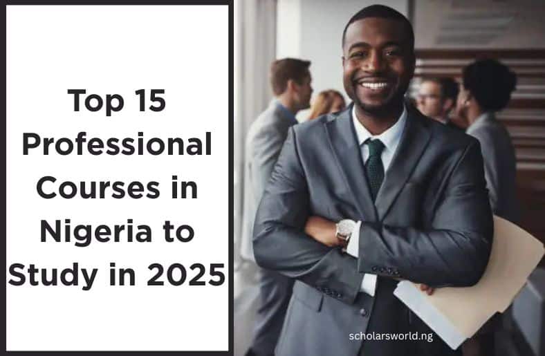 Top 15 Professional Courses in Nigeria to Study in 2025