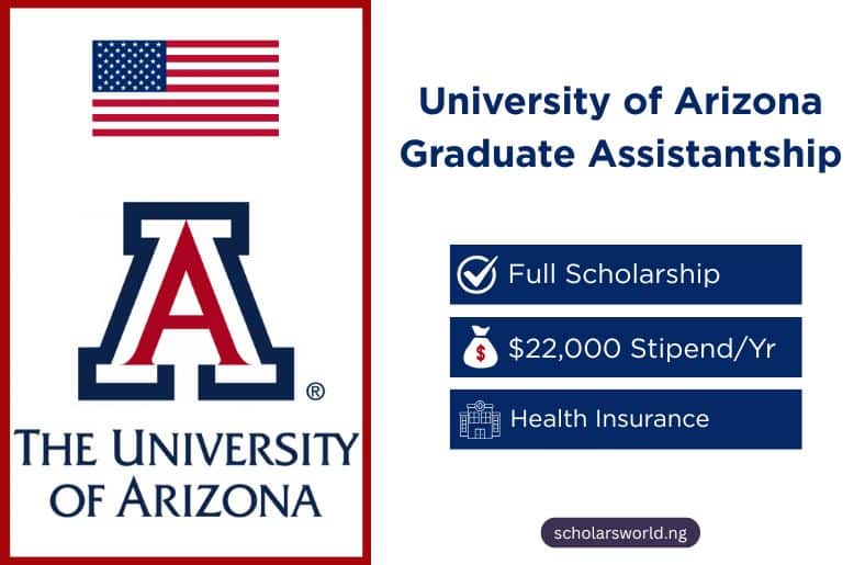 University of Arizona Scholarship (Graduate Assistantship)