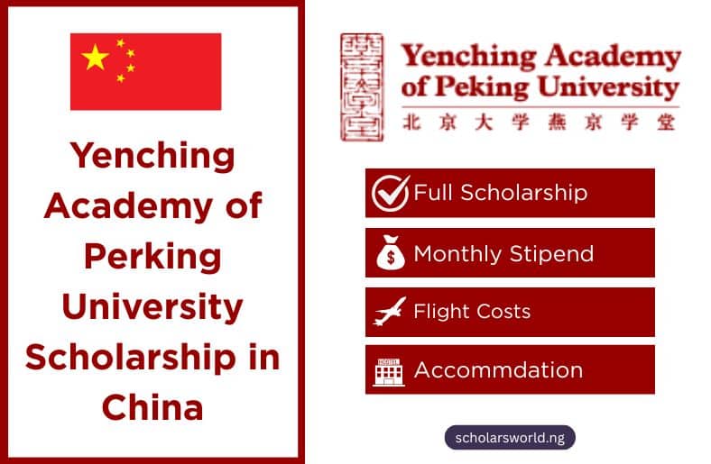 Perking University Yenching Academy Scholarship in China