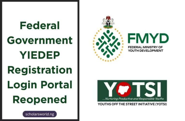 YIEDEP Registration Portal Reopened for Batch B Applications 2026