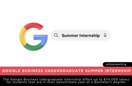 Google Business Undergraduate Internship