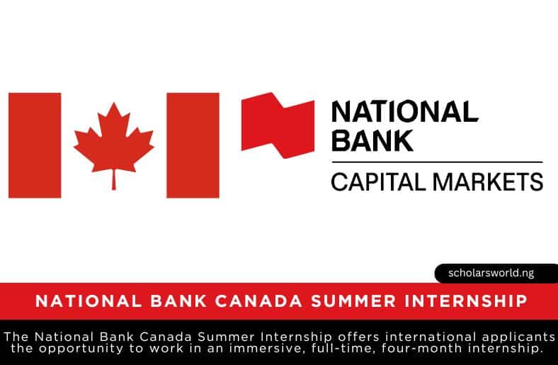 National Bank Canada Summer Internship