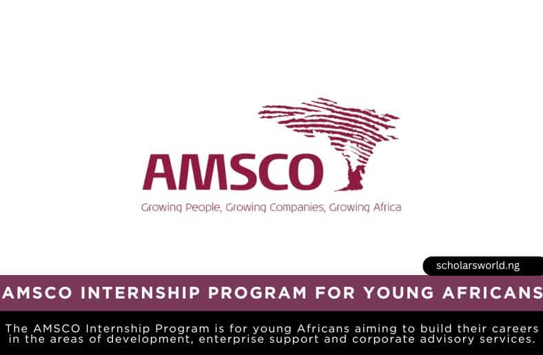 AMSCO Internship Program for Young Africans 2026