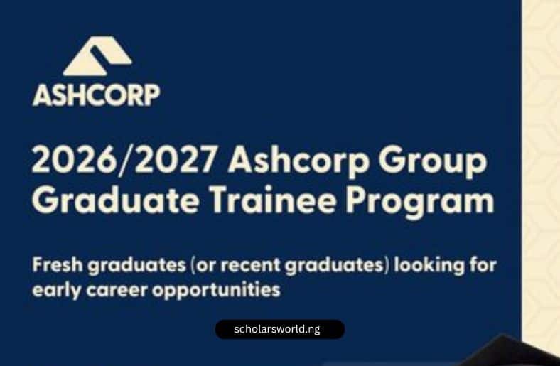 Ashcorp Group Graduate Trainee Program