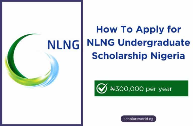 How To Apply for NLNG Undergraduate Scholarship 2026 (Step-by-Step Guide)