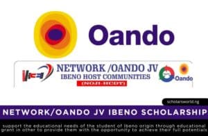 Oando JV Ibeno Scholarship Host Communities Development Trust (NOJI-HCDT)