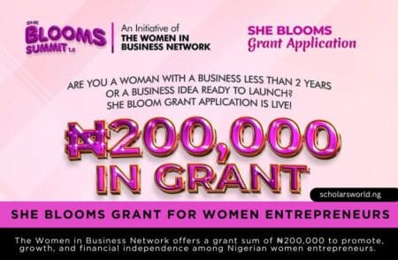 SHE Blooms Grant 2025