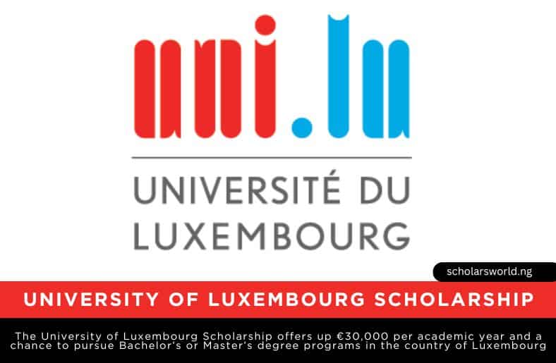 University of Luxembourg Scholarship