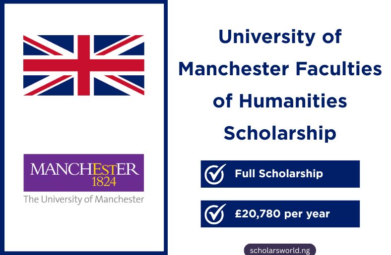 University of Manchester Faculties of Humanities Scholarship